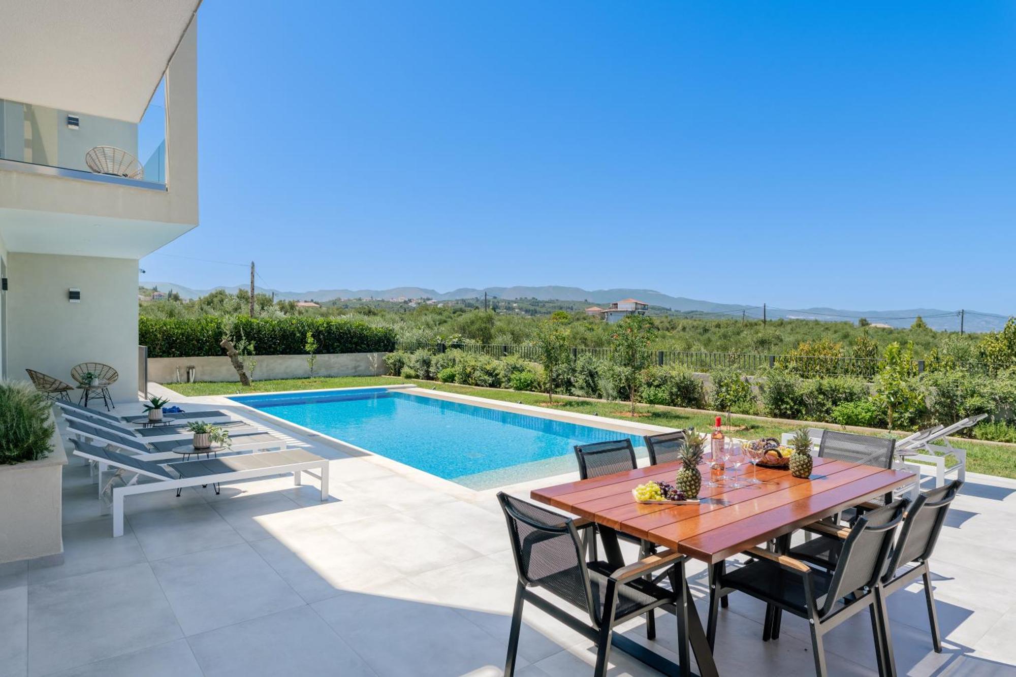 Akea Villas Tragaki Buitenkant foto