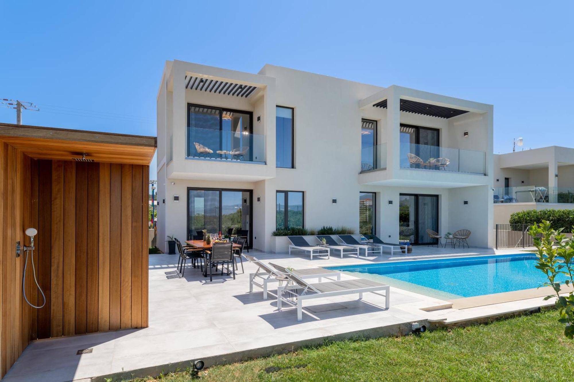 Akea Villas Tragaki Buitenkant foto