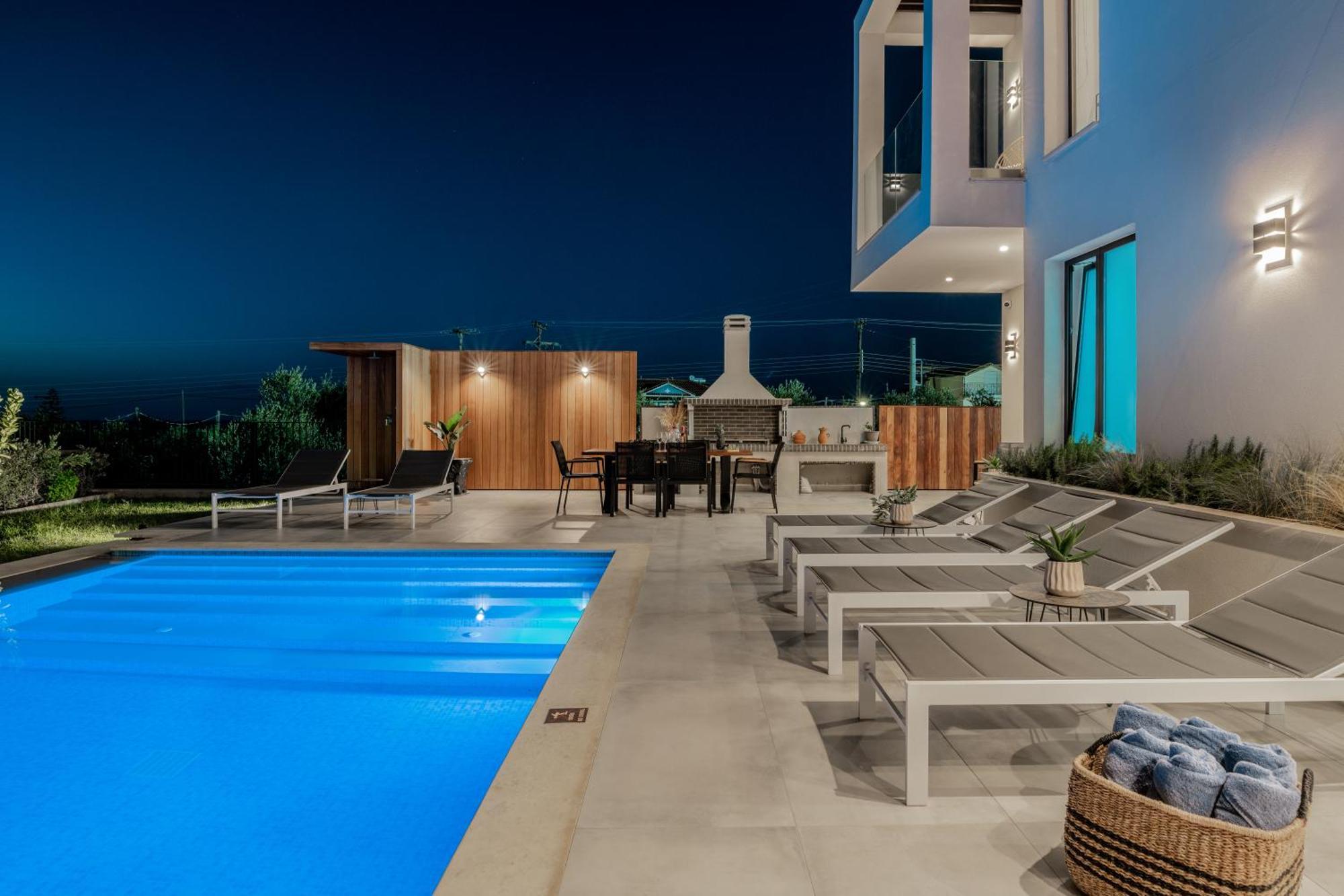 Akea Villas Tragaki Buitenkant foto