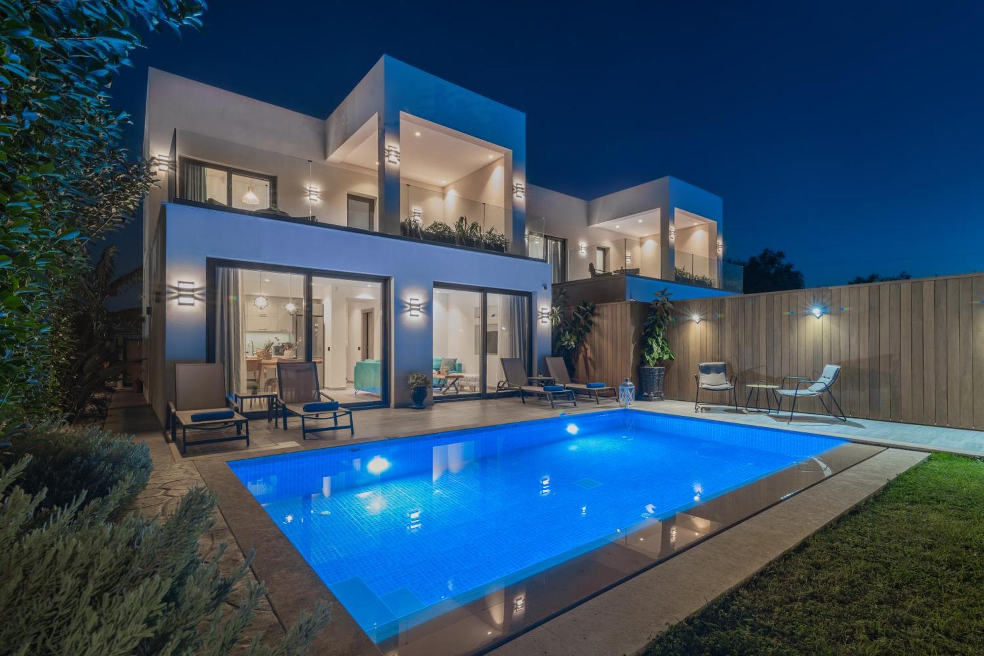 Akea Villas Tragaki Buitenkant foto