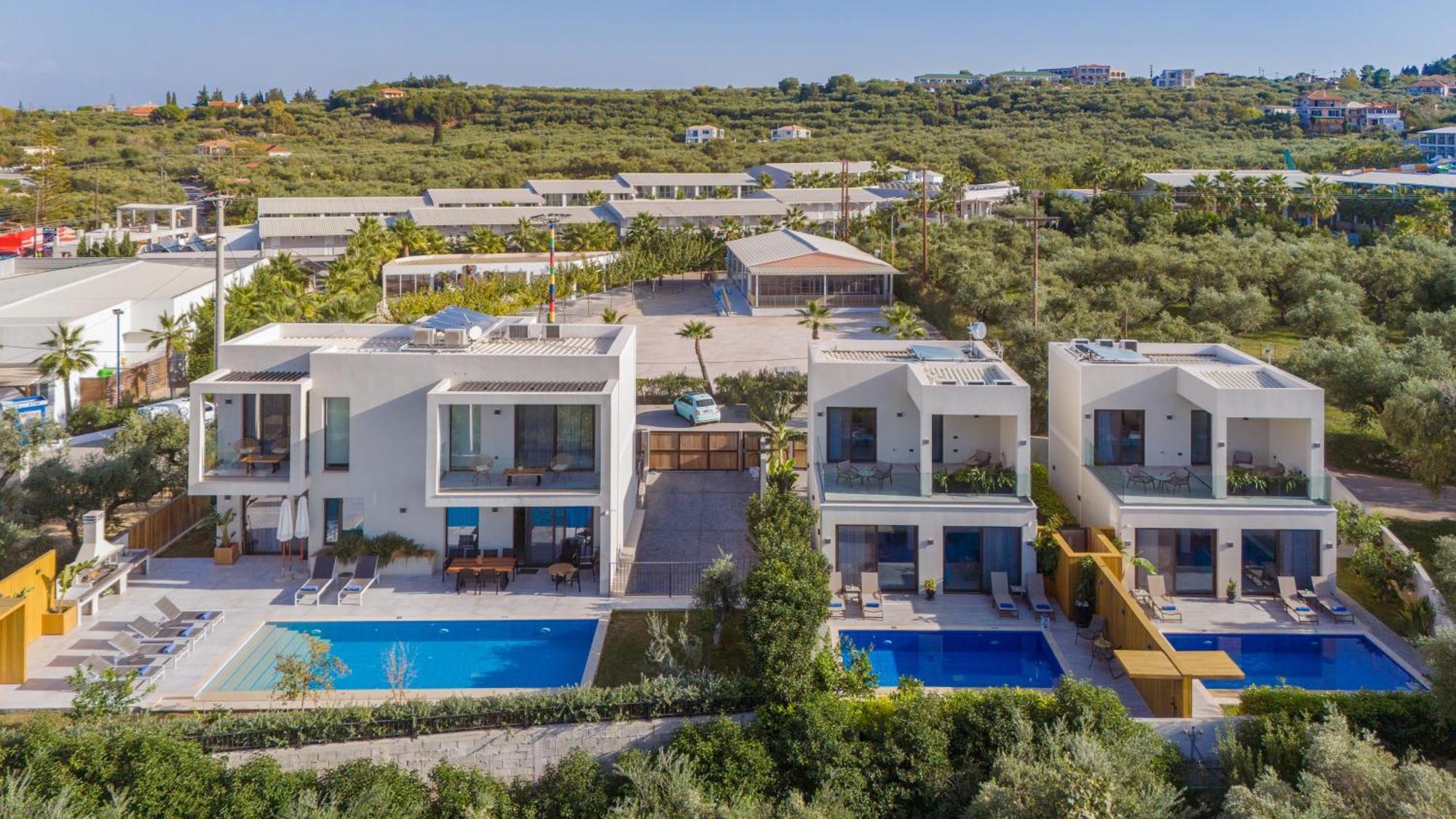 Akea Villas Tragaki Buitenkant foto